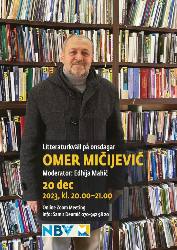 Litteraturkväll på onsdagar: Omer Mičijević