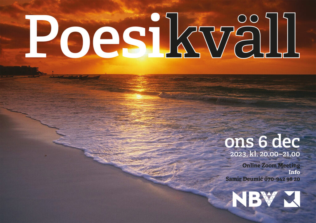 Litteraturkväll på onsdagar: Poesikväll