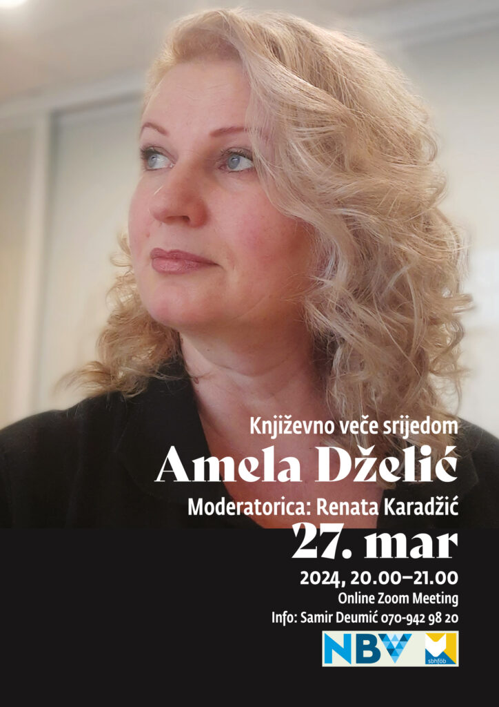 Književno veče srijedom: Amela Dželić