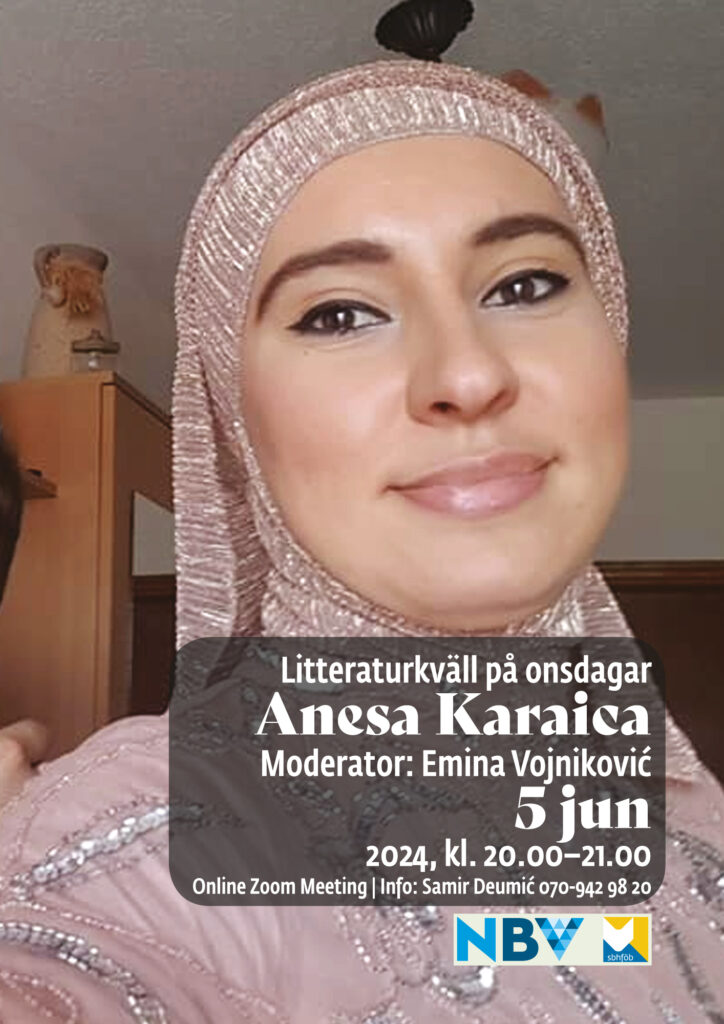 Litteraturkväll på onsdagar: Anesa Karaica